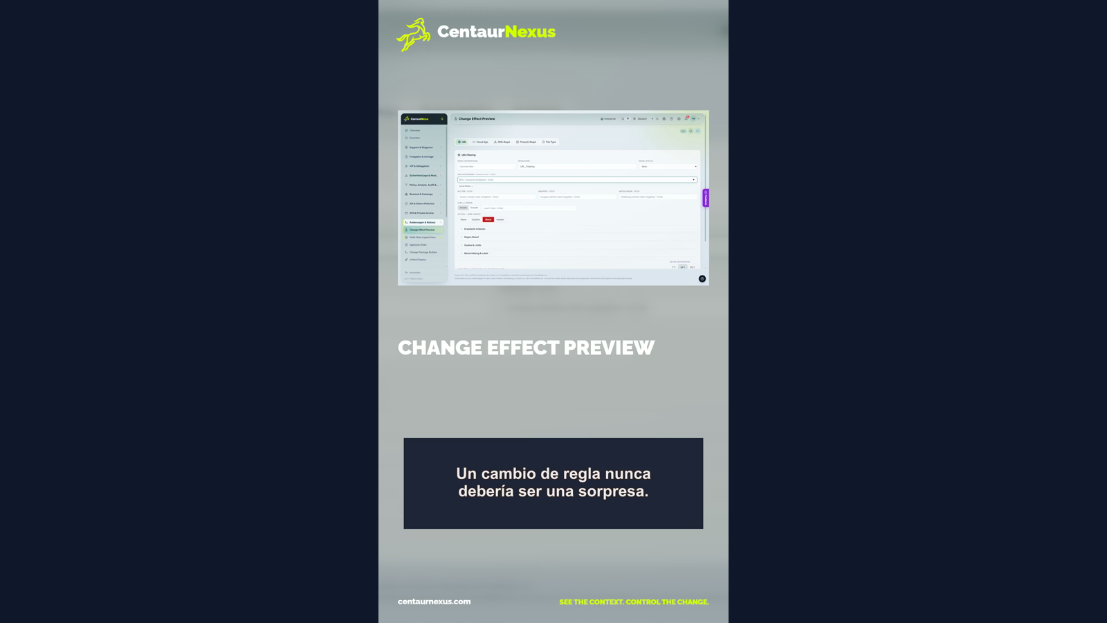 Probar cambios de reglas Zscaler antes del despliegue